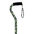 Alex Orthopedic Offset Handle Aluminum Cane, 31"-40", Camoflauge 1 thumbnail image