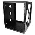StarTech.com 12U 19in Wall Mount Side Mount Open Frame Rack Cabinet 1 thumbnail image