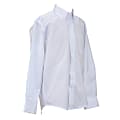 Royal Park Boys Uniform, Husky Long-Sleeve Oxford Polo Shirt, Small, White 1 thumbnail image