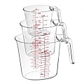 Cuisinart Liquid Measuring Cups, Clear, Set Of 3 Measuring Cups 1 thumbnail image