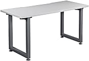 VARI VARIDESK QuickPro Rectangular Computer Desk, 60"W, White