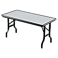 Iceberg IndestrucTable™ Folding Table, 30" x 60", Granite
