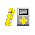 JLab® Eclipse Fit Clip MP3 Player, Yellow/Gray 1 thumbnail image