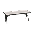 Iceberg IndestrucTable™ Folding Table, 30" x 72", Granite 1 thumbnail image