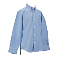 Royal Park Boys Uniform, Husky Long-Sleeve Oxford Polo Shirt, Medium, Blue 1 thumbnail image