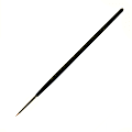 Winsor & Newton Series 7 Kolinsky Miniature Paint Brush, Size 0, Round Bristle, Sable Hair, Black 1 thumbnail image