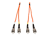 Eaton Tripp Lite Series Duplex Multimode 62.5/125 Fiber Patch Cable (ST/ST), 1M (3 ft.) - Patch cable - ST multi-mode (M) to ST multi-mode (M) - 0.9 m - fiber optic - duplex