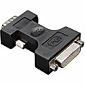 Eaton Tripp Lite Series DVI to VGA Video Adapter (DVI-I to HD15 F/M) - 1 x HD-15 Male - 1 x DVI Female Video 1 thumbnail image