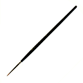 Winsor & Newton Series 7 Kolinsky Miniature Paint Brush, Size 1, Round Bristle, Sable Hair, Black 1 thumbnail image