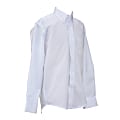 Royal Park Unisex Uniform, Long-Sleeve Oxford Polo Shirt, XX-Small, White