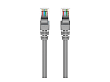 Belkin - Patch cable - RJ-45 (M) to RJ-45 (M) - 15.2 cm - 0.2 in - UTP - CAT 6 - molded, snagless, stranded - gray 1 thumbnail image