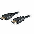 Comprehensive Standard - HDMI cable with Ethernet - HDMI male to HDMI male - 3 ft - triple shielded - black 1 thumbnail image
