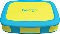 Bentgo Kids Brights Lunch Box, 2"H x 6-1/2"W x 8-1/2"D, Citrus 1 thumbnail image