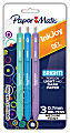 Paper Mate Inkjoy Bright Gel Pens, 0.7mm, Medium Point, Assorted 3 Pack 1 thumbnail image