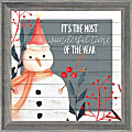 Timeless Frames® Holiday Art, 12” x 12”, Most Wonderful Time