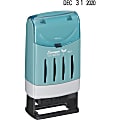 Xstamper® Small Type Line Daters Stamp, 66% Recycled, 100000 Impressions, Black 1 thumbnail image