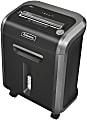 Fellowes® Powershred® 79Ci 100% Jam-Proof 16-Sheet Cross-Cut Paper Shredder with SafeSence®, Black/Silver