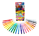 Crayola® Silly Scents Smashups Twistable Crayons, Assorted Colors, Box Of 24 Crayons