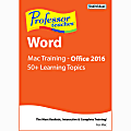 Professor Teaches® Word® 2016, For Mac® 1 thumbnail image