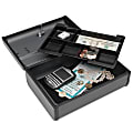 STEELMASTER® Premier Security Case, 6 Compartments, Charcoal Gray
