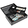 STEELMASTER® Premier Security Case, 6 Compartments, Charcoal Gray 1 thumbnail image