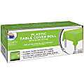 Amscan Boxed Plastic Table Roll, Kiwi Green, 54” x 126’ 1 thumbnail image