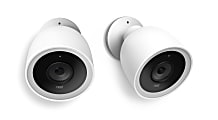 Nest IQ Wireless Network 8-Megapixel Cameras, Pack Of 2 Cameras 1 thumbnail image