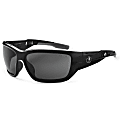 Ergodyne Skullerz® Safety Glasses, Baldr, Anti-Fog, Black Frame, Smoke Lens