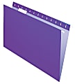 Office Depot® Brand 2-Tone Hanging File Folders, 1/5 Cut, 8 1/2" x 14", Legal Size, Purple, Box Of 25 Folders 1 thumbnail image