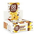88 Acres Banana Bread High Protein Bars, 1.9 Oz, 9 Bars Per Box, Case Of 2 Boxes