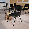 Flash Furniture Tablet Arm Chair, Black 1 thumbnail image