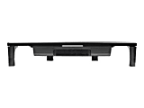 StarTech.com Monitor Riser Stand For Corner Workstation, Black 1 thumbnail image