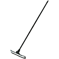 SKILCRAFT® FlexSweep Squeegee with Handle - 58" Aluminum Handle - 3" x 2.5"x 24" - Heavy Duty, Durable, Changeable Blade - Black - 1Each 1 thumbnail image