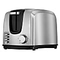 Black+Decker Black + Decker Stainless Steel 2 Slice Extra Wide Slot Toaster, Silver 1 thumbnail image