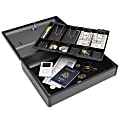 STEELMASTER® Elite Security Case, 10 Compartments, Charcoal Gray