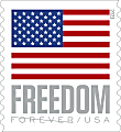 USPS FOREVER® STAMPS, Booklet of 20 Postage Stamps, Stamp Design May Vary
