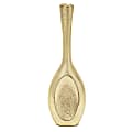 Anji Mountain Small Vase, 8"H x 2-5/8"W x 1-1/2”D, Gold 1 thumbnail image