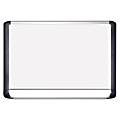 MasterVision® Porcelain Dry-Erase Whiteboard, 36" x 48", Aluminum Frame With Silver/Black Finish 1 thumbnail image