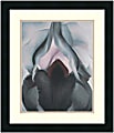 Amanti Art Black Iris 1906 Framed Art Print By Georgia O'Keeffe, 20"H x 17"W, Black 1 thumbnail image