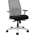 HON Ignition Low-back Task Chair - Black Seat Color - Fog Back Color - Mesh Back Material - Designer White Frame Color - Low Back - 1 Each 1 thumbnail image