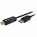 Comprehensive Standard Series DisplayPort To HDMI High-Speed Cable, 3' 1 thumbnail image
