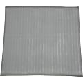 SKILCRAFT 7220-01-582-6228 Anti-fatigue Mat - Floor - 36" Length x 24" Width x 0.37" Thickness - Vinyl - Gray