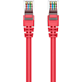 Belkin Cat.6 Patch Cable - RJ-45 Male - RJ-45 Male - 8ft - Red 1 thumbnail image