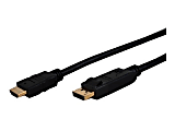 Comprehensive Standard Series DisplayPort To HDMI High-Speed Cable, 15'