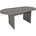 Lorell® Essentials Conference Table, 29-1/2"H x 72"W x 36"D, Weathered Charcoal 1 thumbnail image