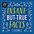 2024 TF Publishing Humor Wall Calendar, 12" x 12", Insane But True Facts, January To December