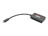 Tripp Lite USB-C CFast 2.0 Card Reader USB 3.1 Gen 1 SATA III Adapter - Storage controller - 2.5" - SATA 6Gb/s - USB 3.1 (Gen 1) - black