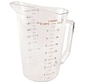 Cambro Camwear Measuring Cup, 2 Quart, Clear 1 thumbnail image