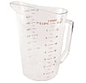 Cambro Camwear Measuring Cup, 2 Quart, Clear