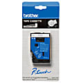 Brother® TC-14Z1 White-On-Clear Tape, 0.38" x 25'